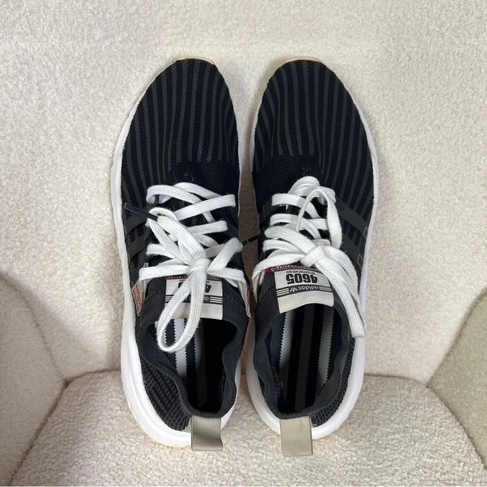 Adidas Men’s 13 Black Sneakers EQT Support Mid ADV Primeknit